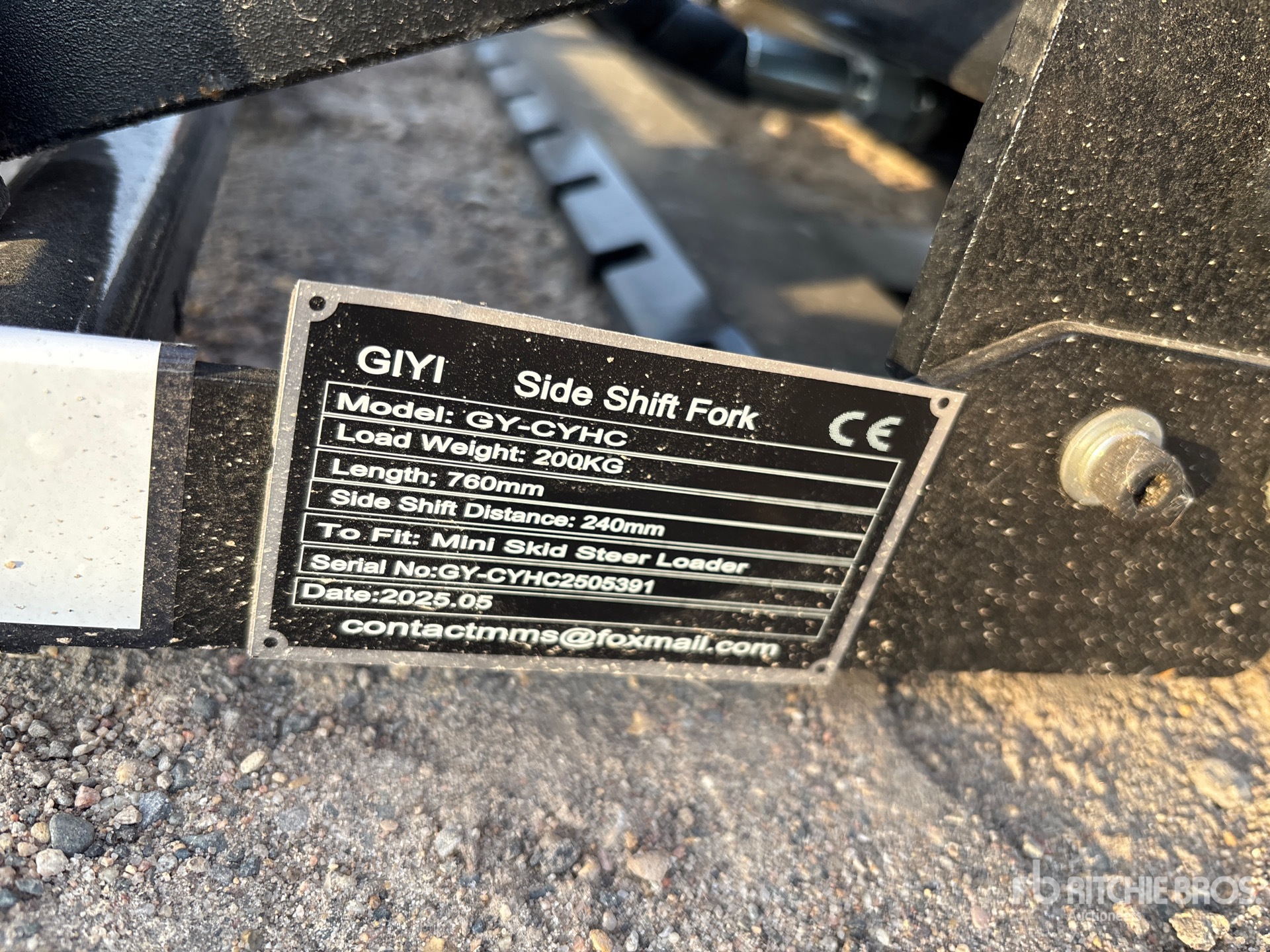 General Appearance with Numero seriale/numero d’identificazione del veicolo (VIN)