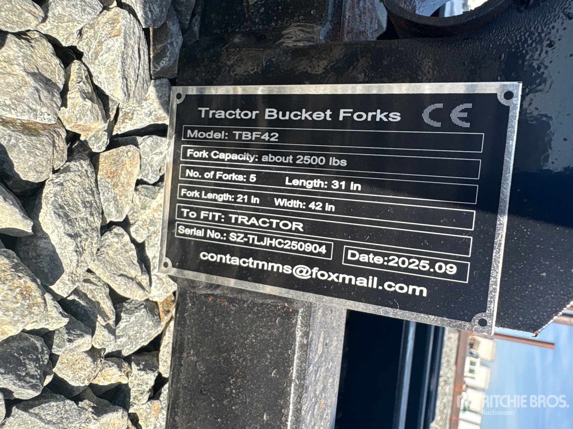 General Appearance with Seriennummer / FIN