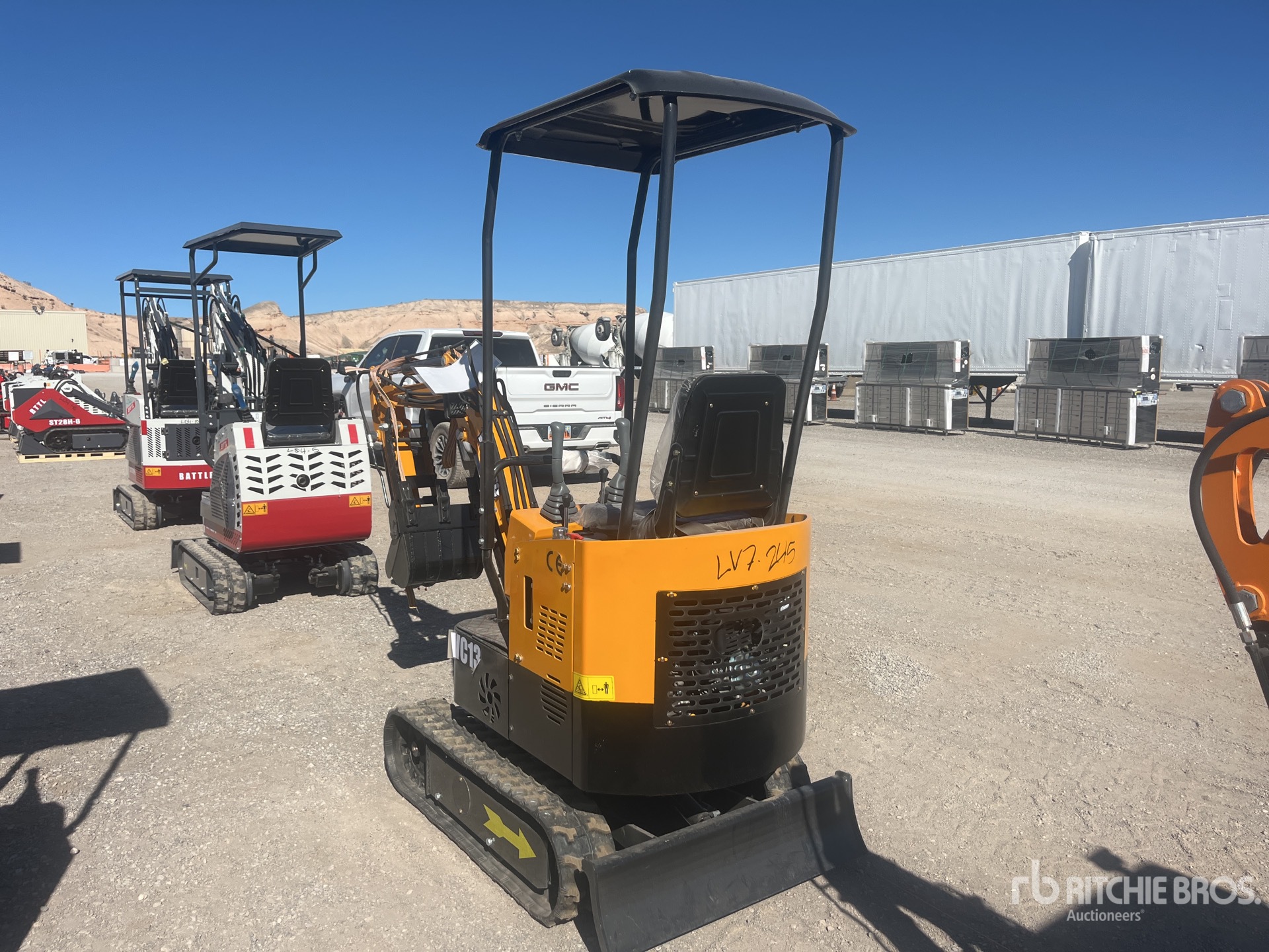 General Appearance with Picture, Left Rear Corner