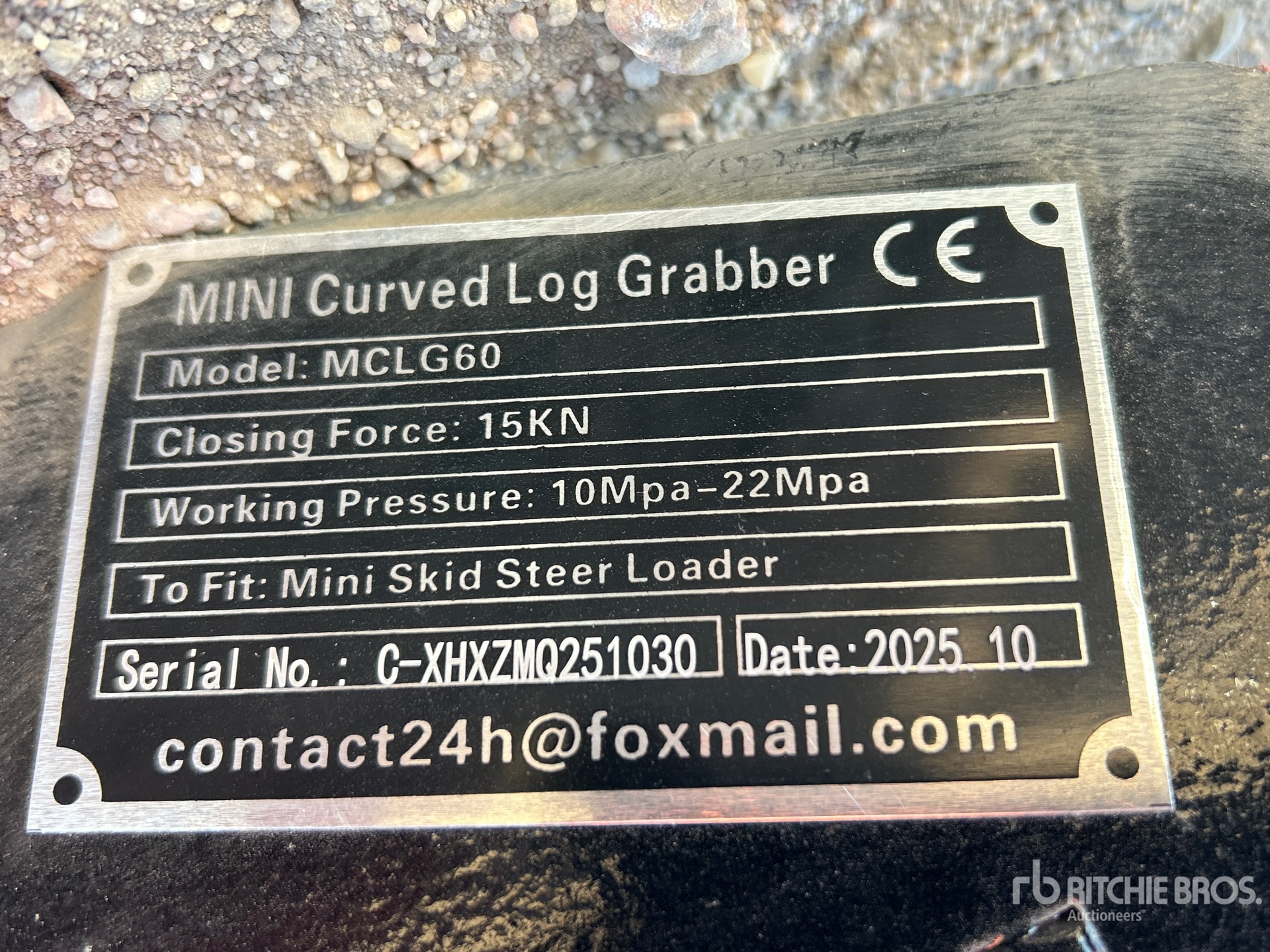 General Appearance with N.º de serie/VIN