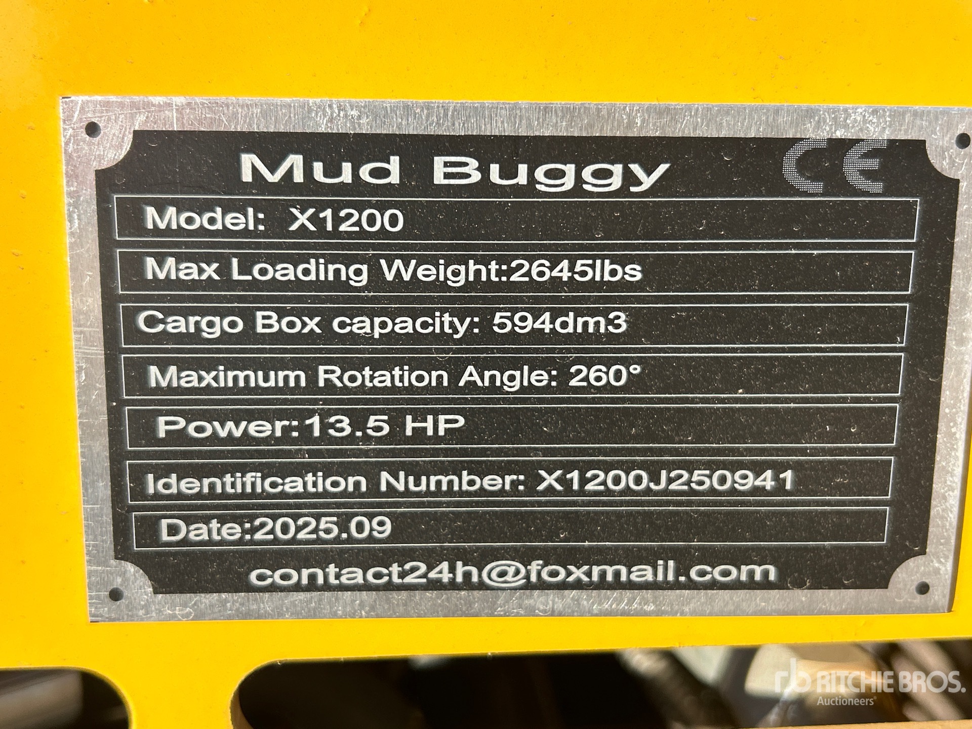 General Appearance with Numero seriale/numero d’identificazione del veicolo (VIN)