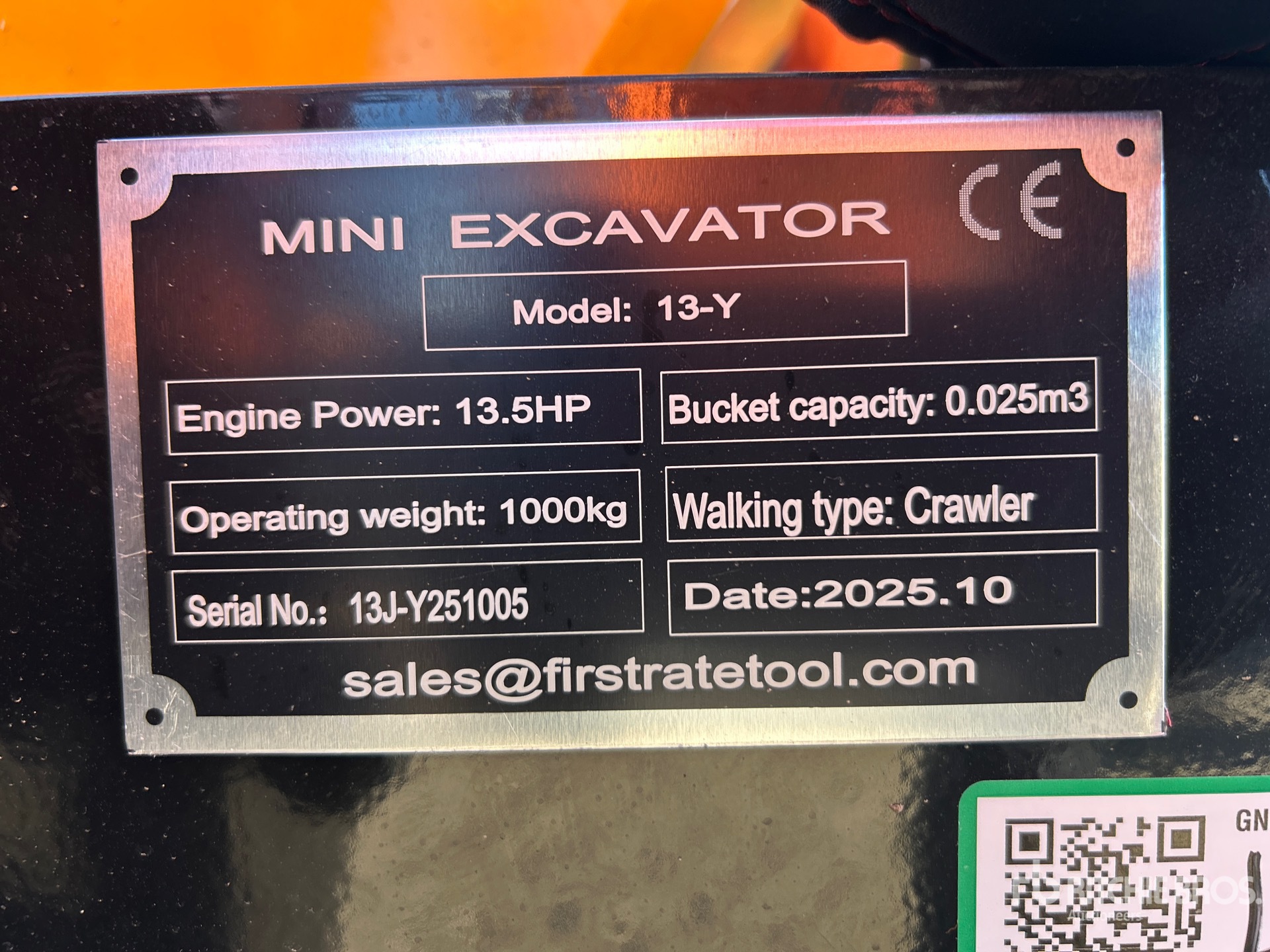 General Appearance with Numer seryjny/numer identyfikacyjny pojazdu