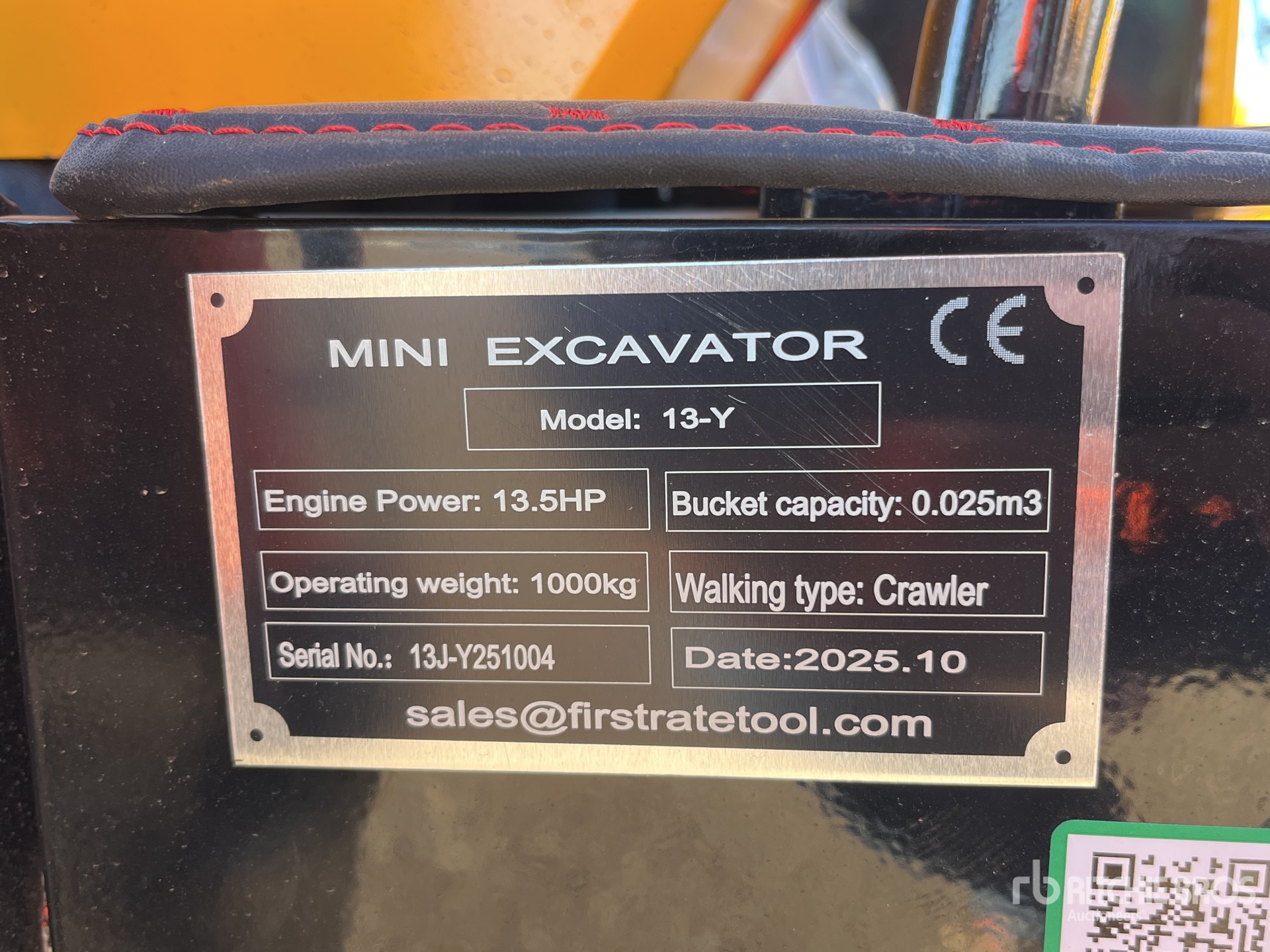 General Appearance with Numer seryjny/numer identyfikacyjny pojazdu