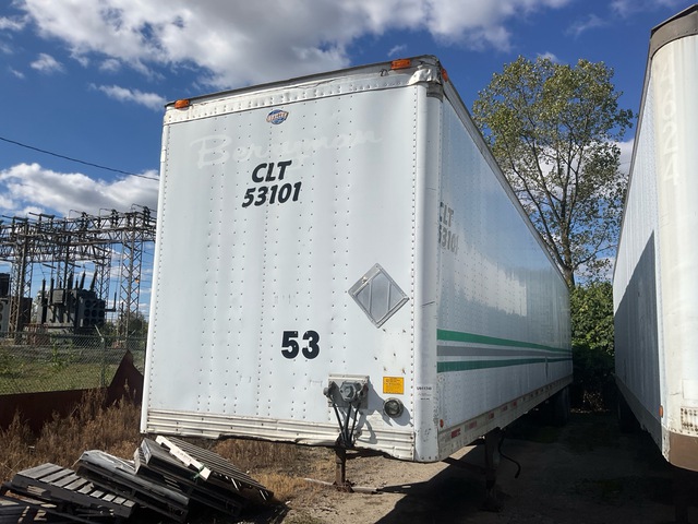 1998 Utility 53 ft x 102 in T/A Van Trailer