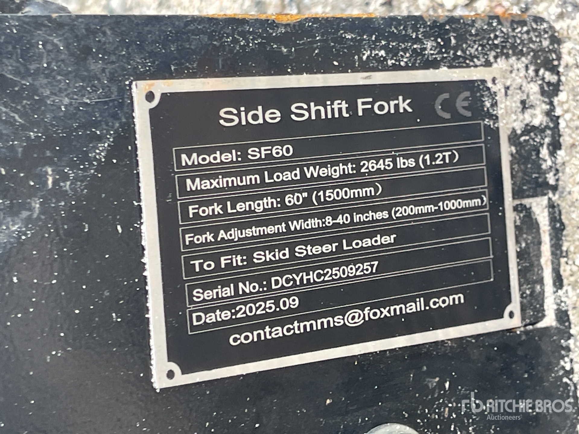 General Appearance with Numero seriale/numero d’identificazione del veicolo (VIN)