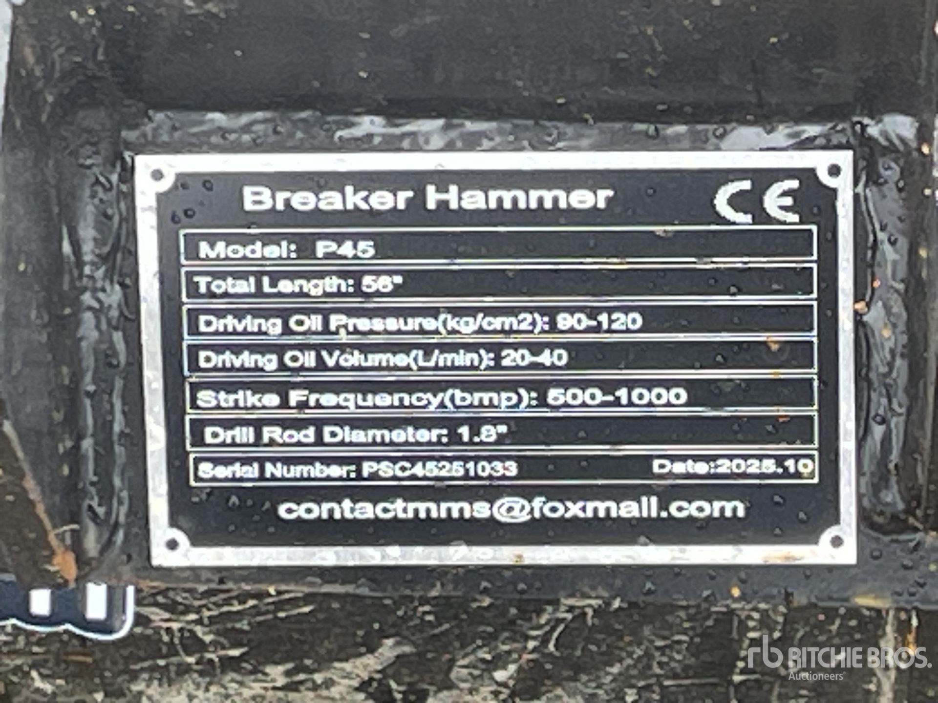 General Appearance with Numero seriale/numero d’identificazione del veicolo (VIN)