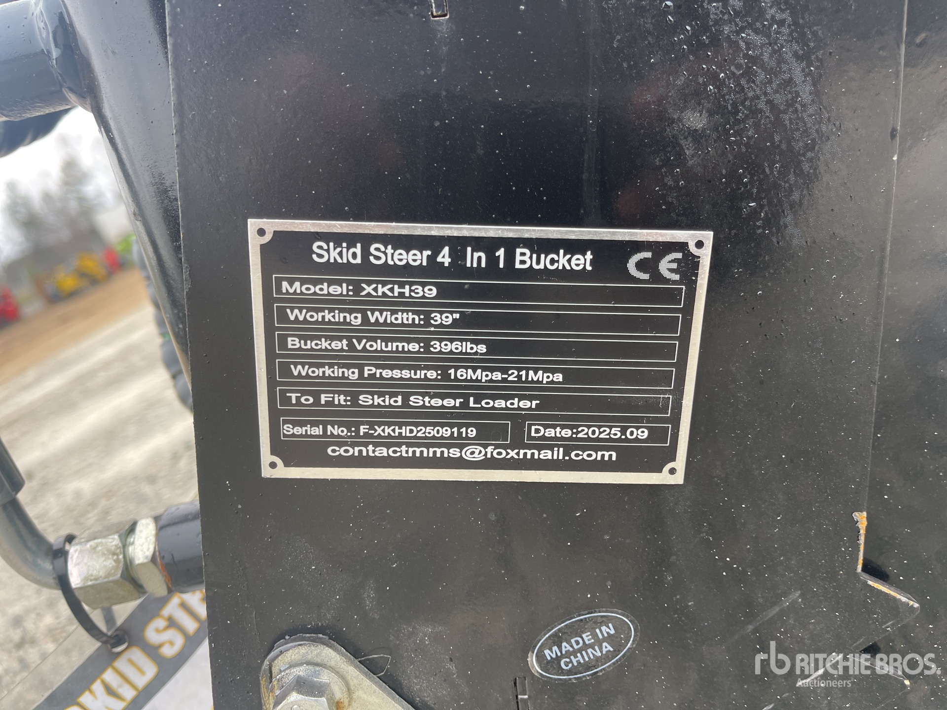 General Appearance with Numero seriale/numero d’identificazione del veicolo (VIN)