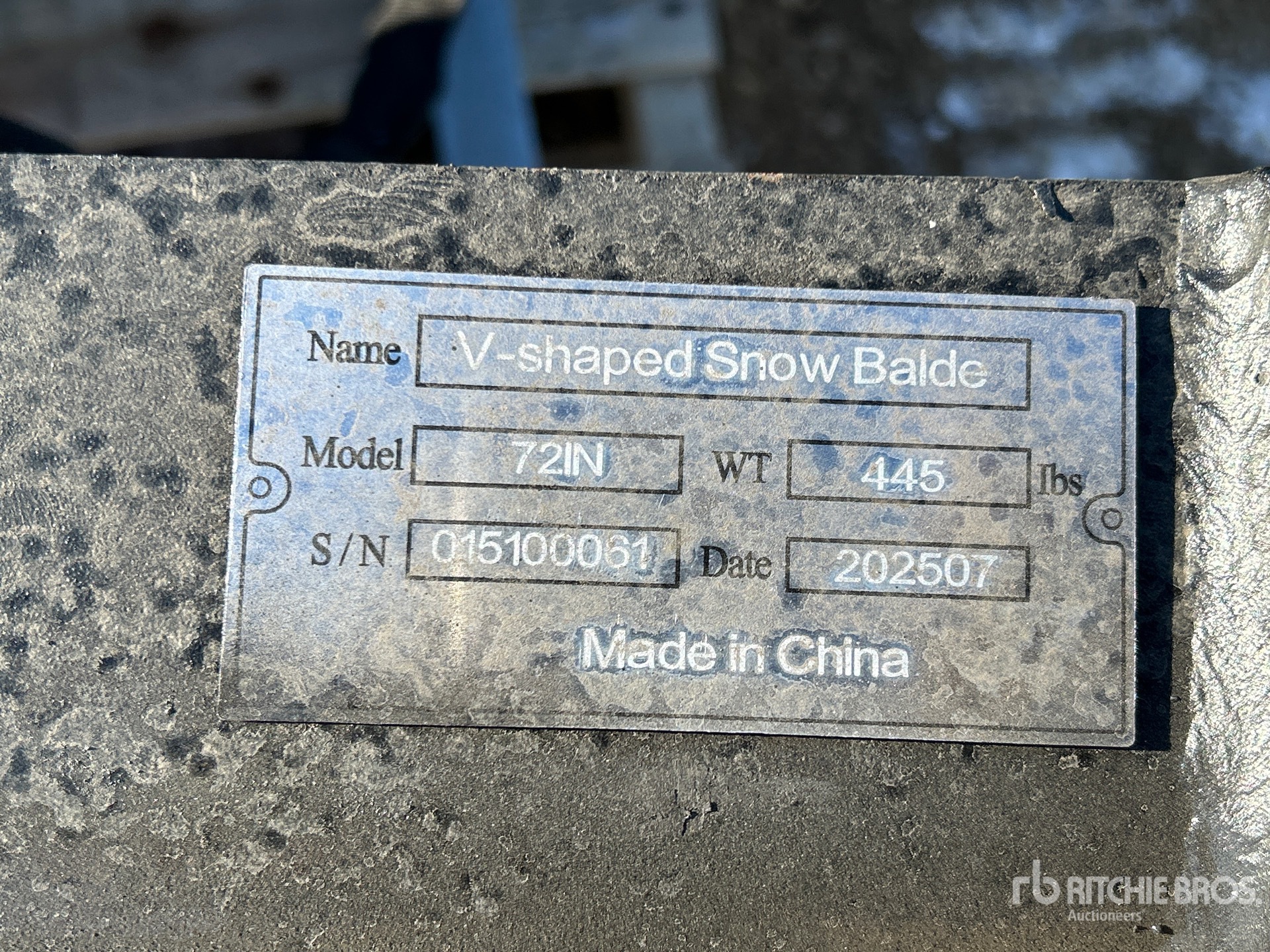 General Appearance with Numer seryjny/numer identyfikacyjny pojazdu