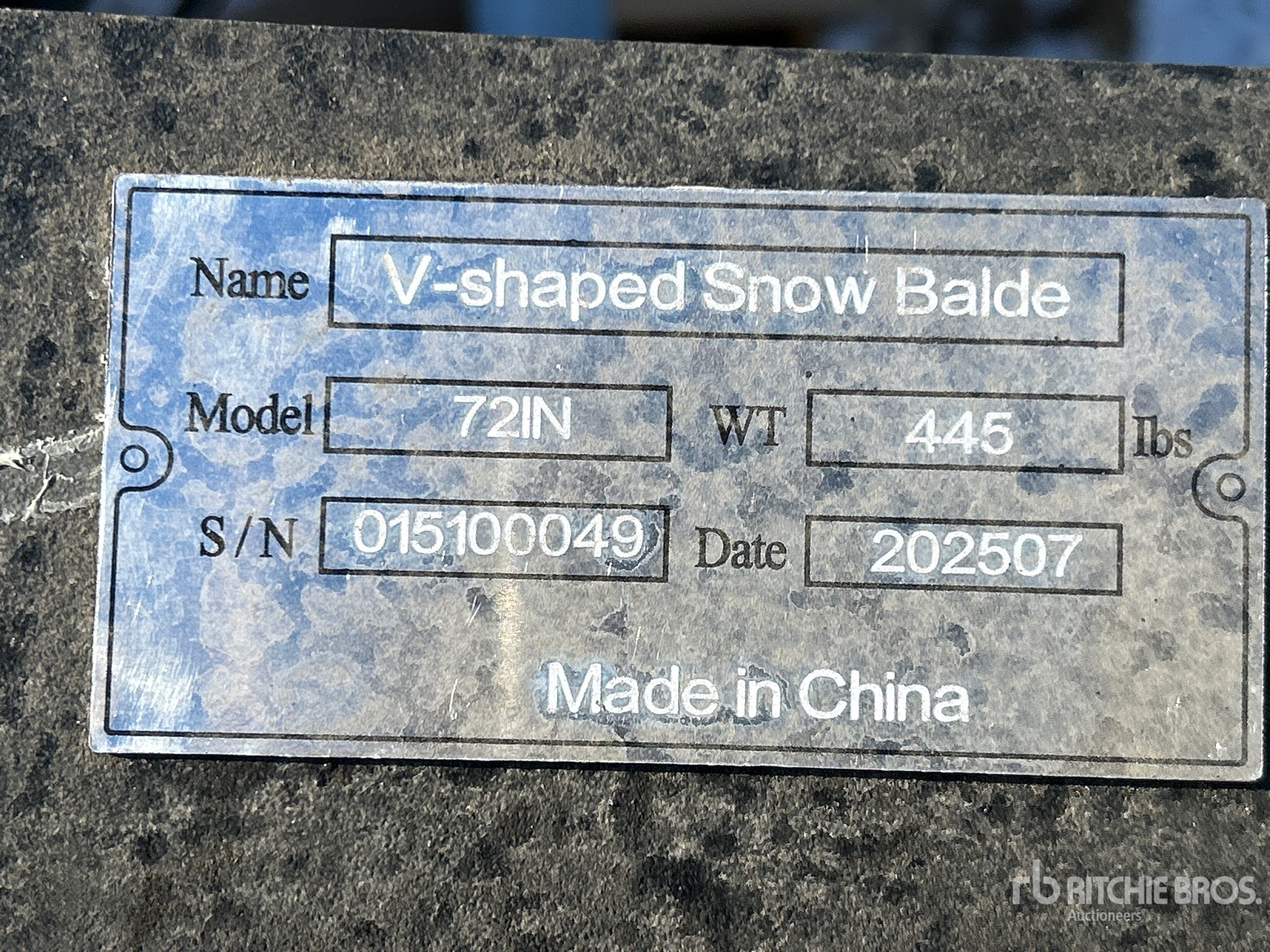 General Appearance with Numer seryjny/numer identyfikacyjny pojazdu