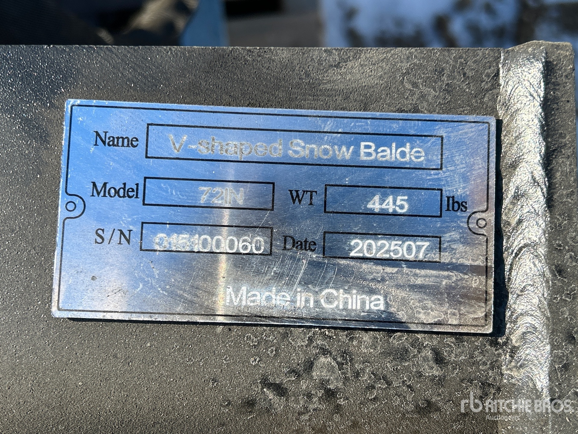 General Appearance with Numer seryjny/numer identyfikacyjny pojazdu