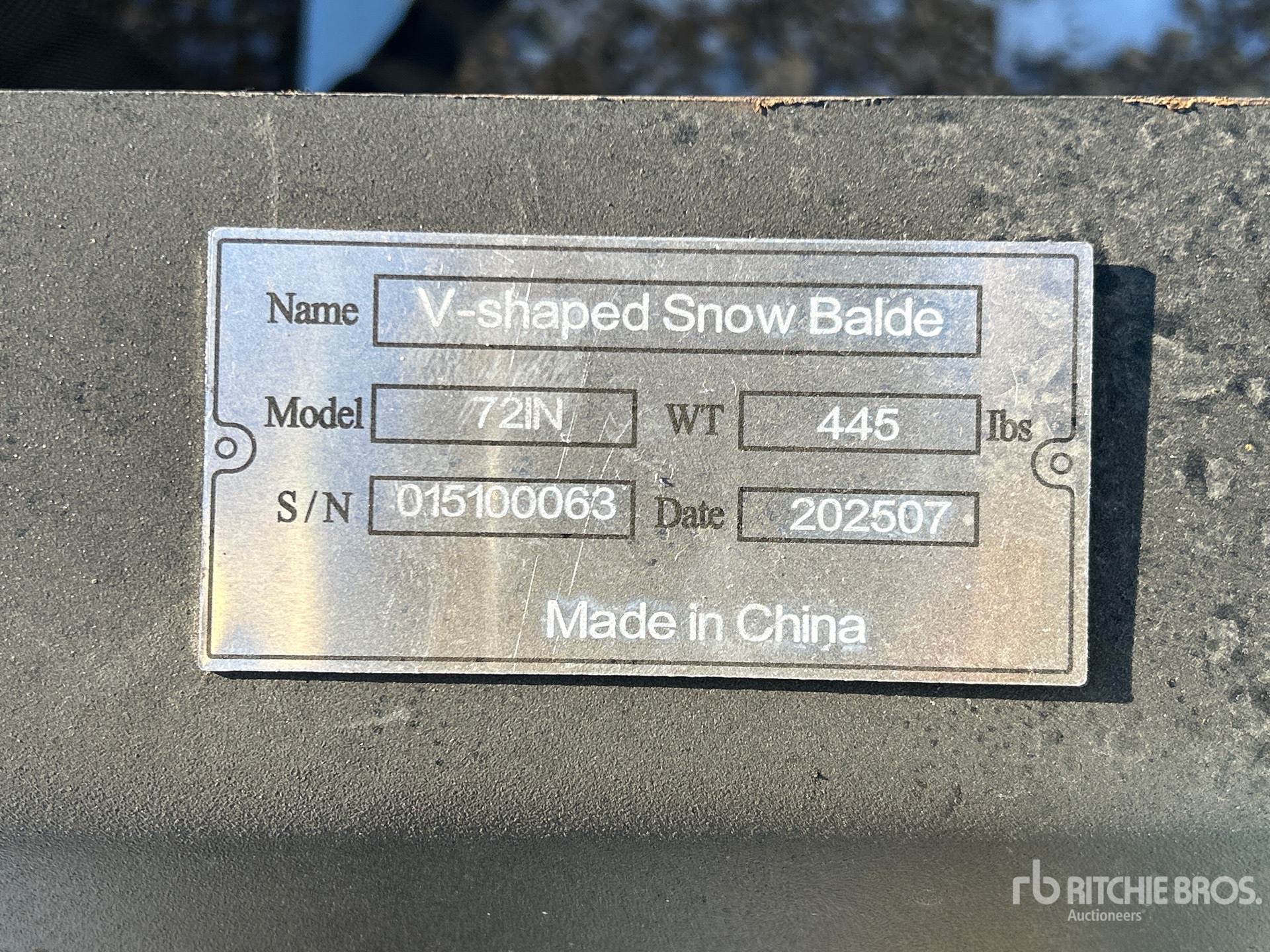 General Appearance with Numer seryjny/numer identyfikacyjny pojazdu