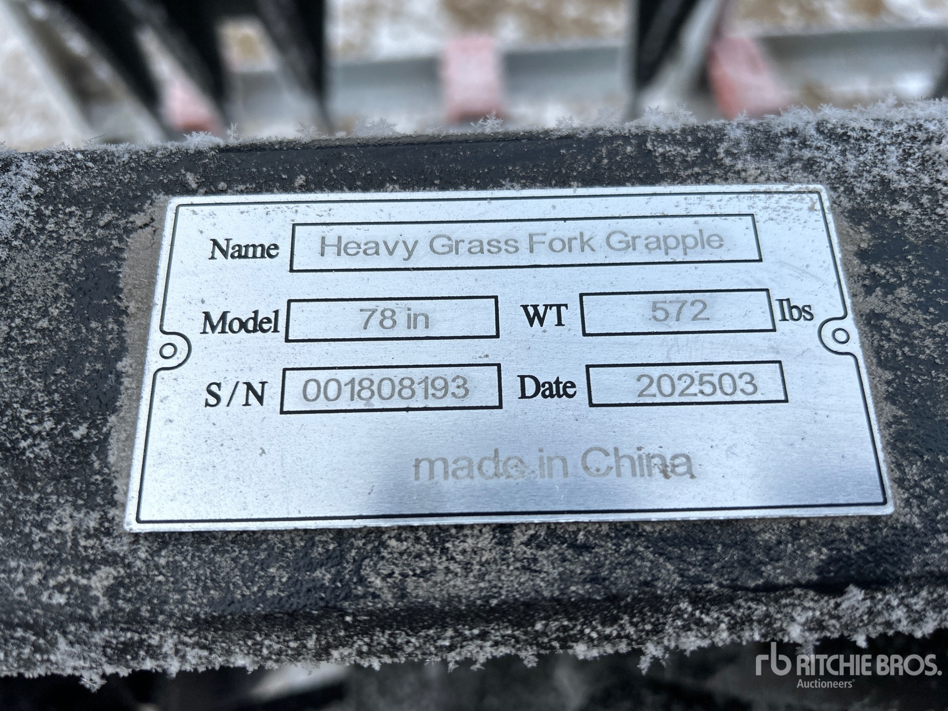 General Appearance with Numer seryjny/numer identyfikacyjny pojazdu