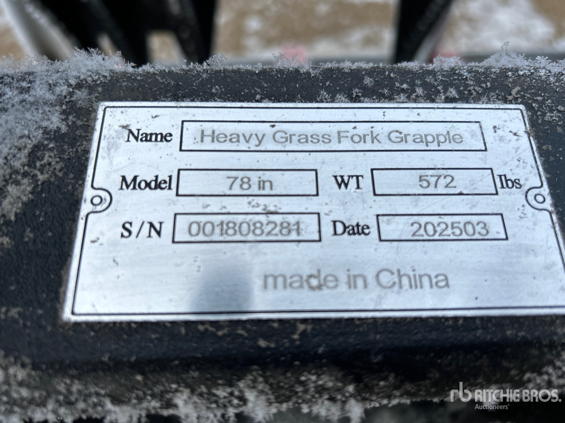 General Appearance with Numer seryjny/numer identyfikacyjny pojazdu