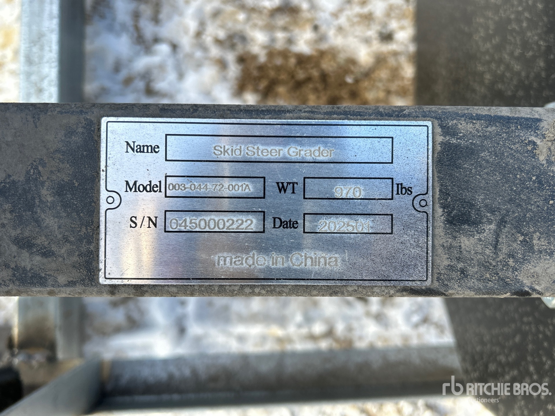 General Appearance with Numer seryjny/numer identyfikacyjny pojazdu