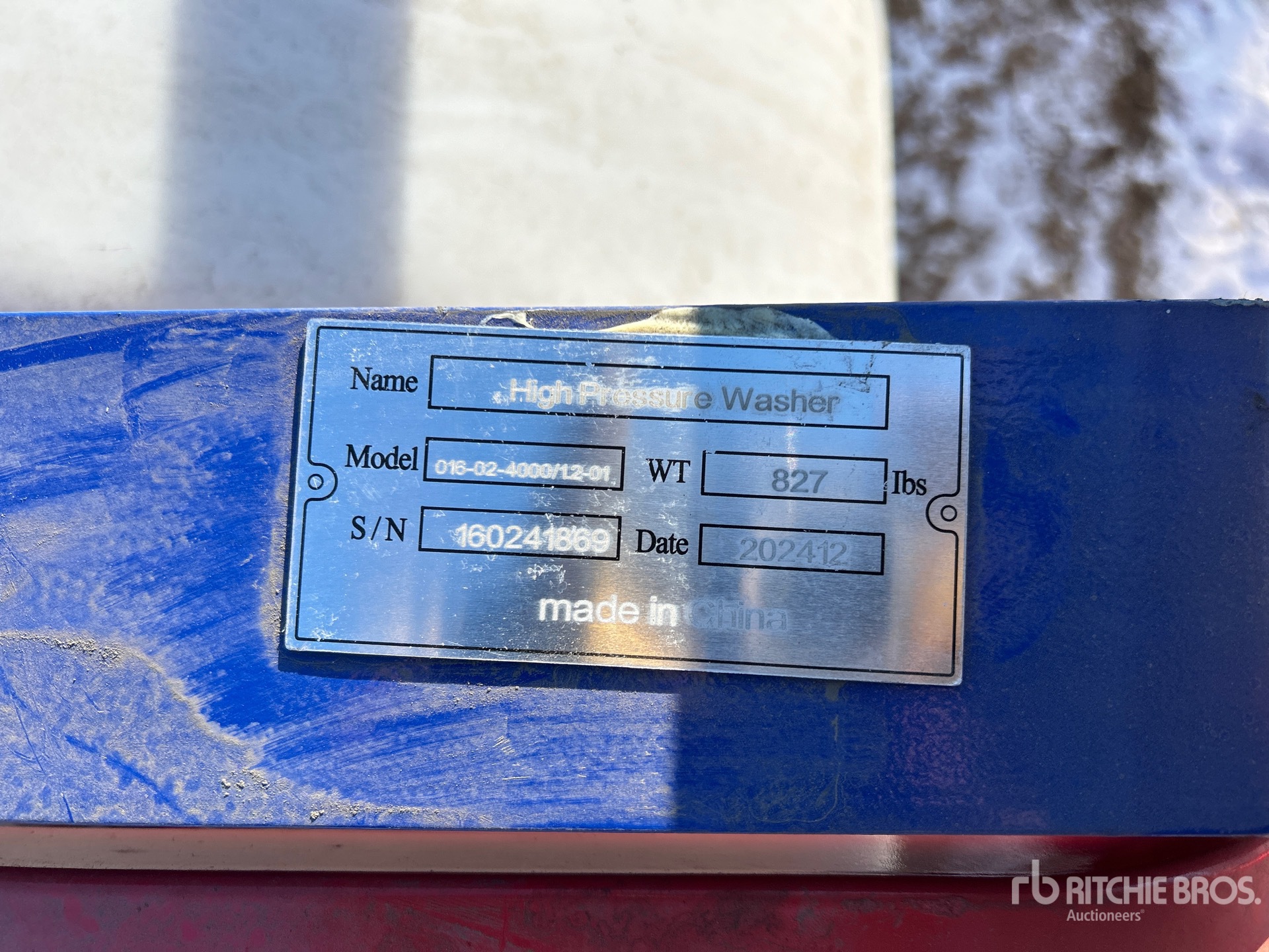 General Appearance with Numero seriale/numero d’identificazione del veicolo (VIN)