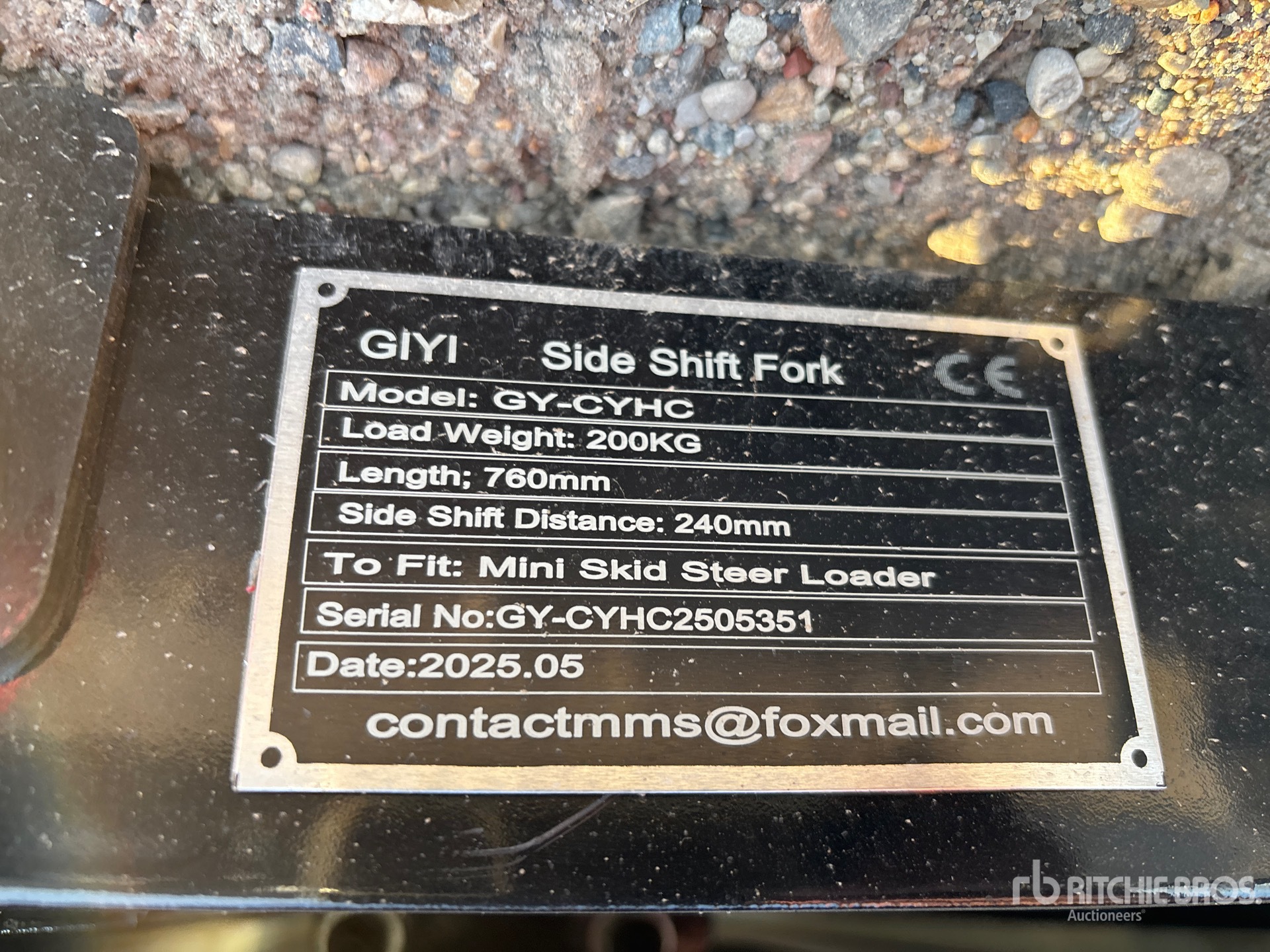 General Appearance with Numero seriale/numero d’identificazione del veicolo (VIN)