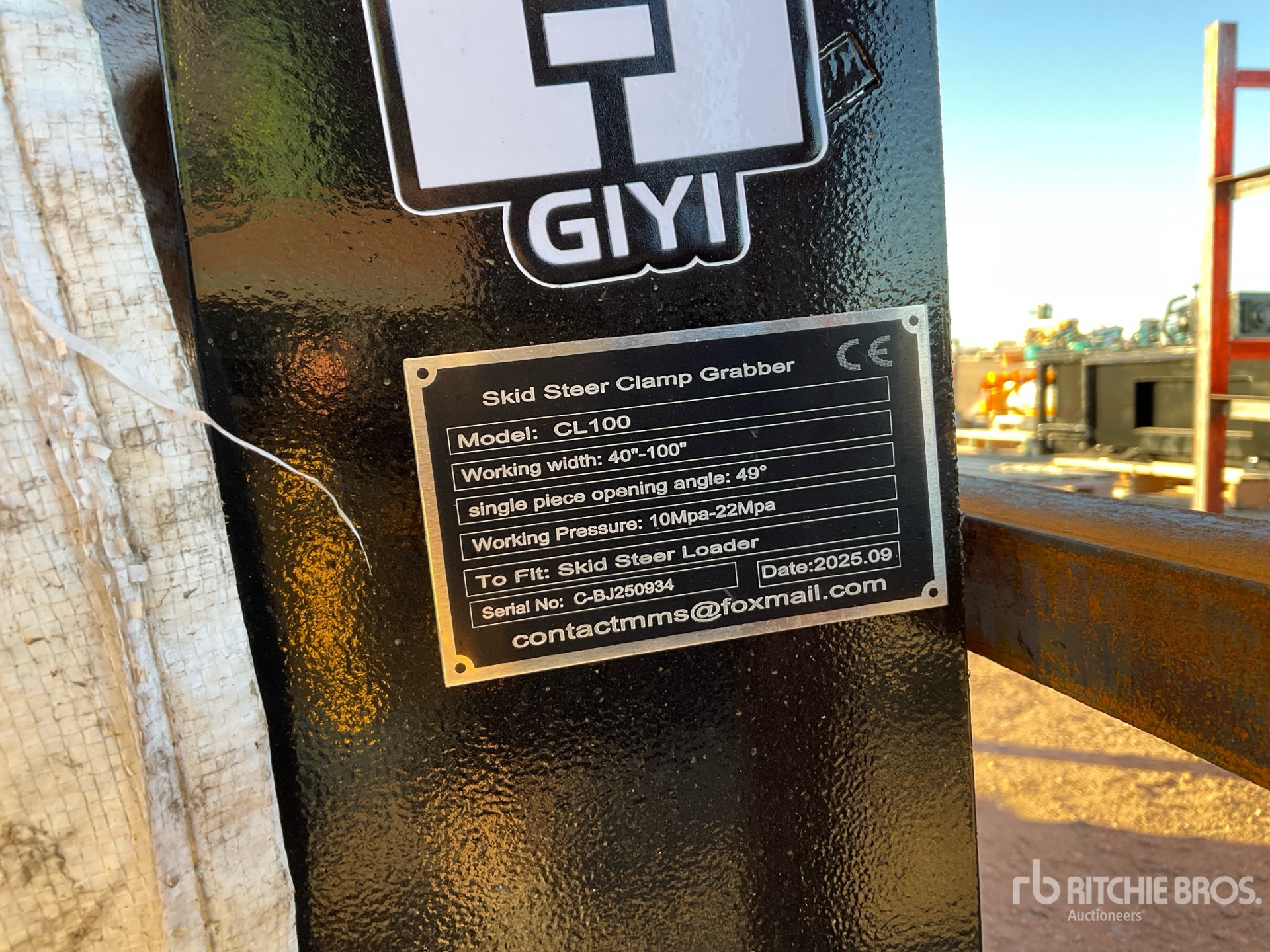 General Appearance with N.º de serie/VIN