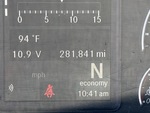 General Appearance with Hour Meter / Odometer