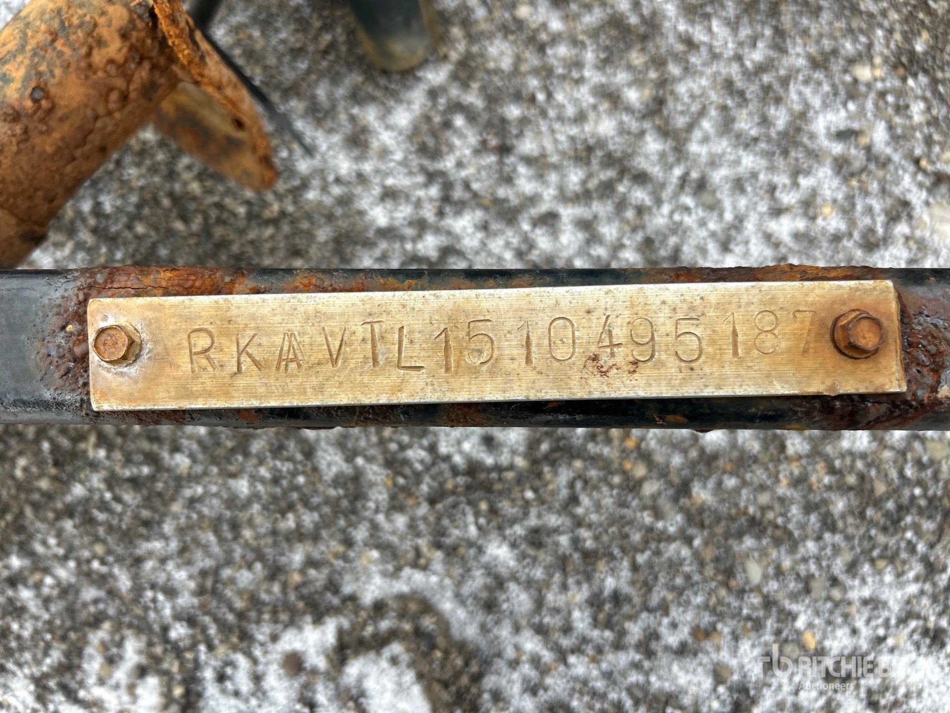 General Appearance with N.º de serie/VIN