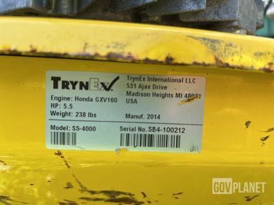 2014 Trynex SS-4000 Snow Broom