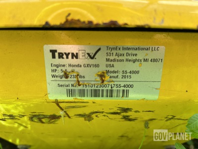 2015 Trynex SS-4000 Snow Broom