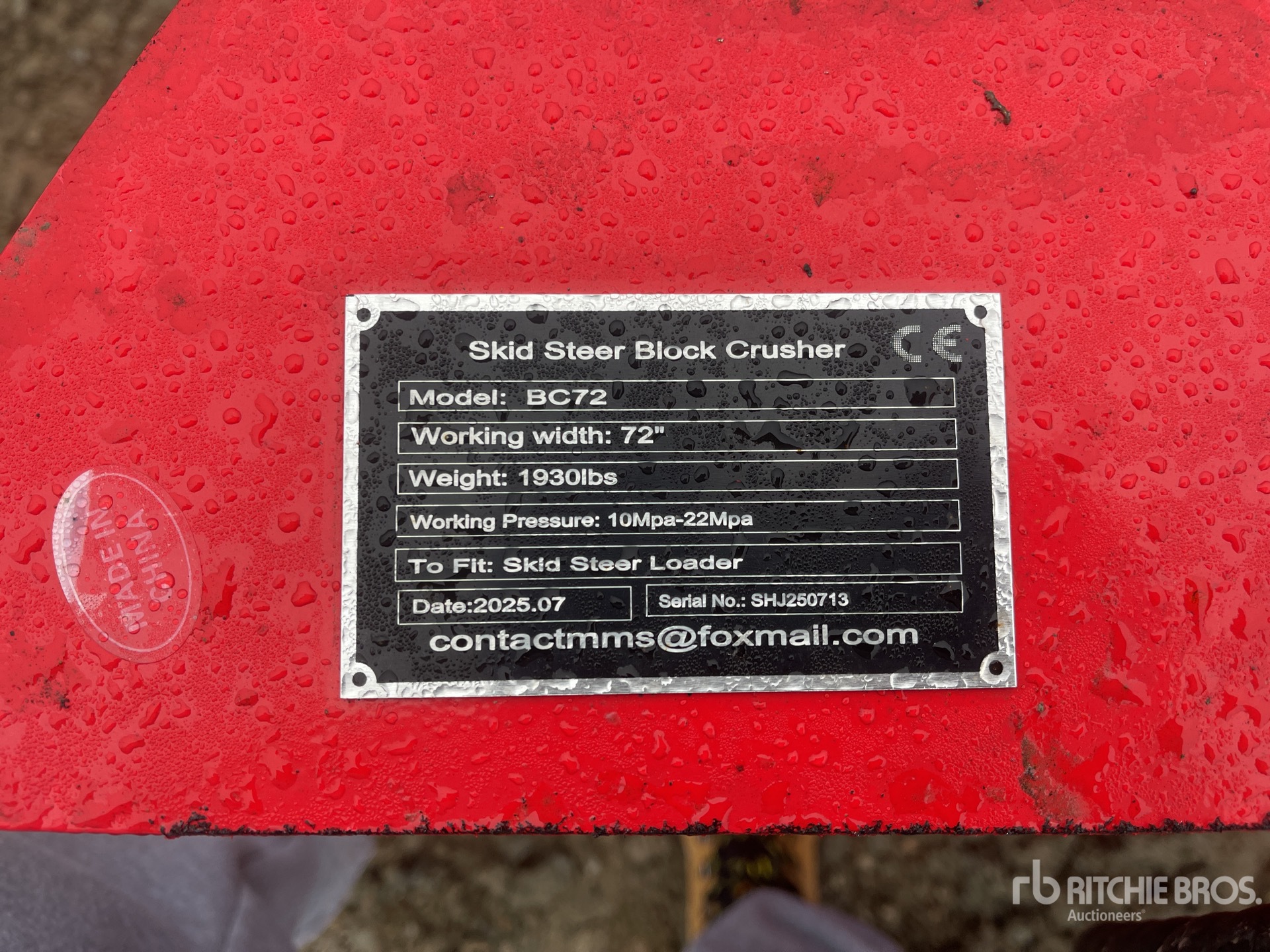 General Appearance with Seriennummer / FIN