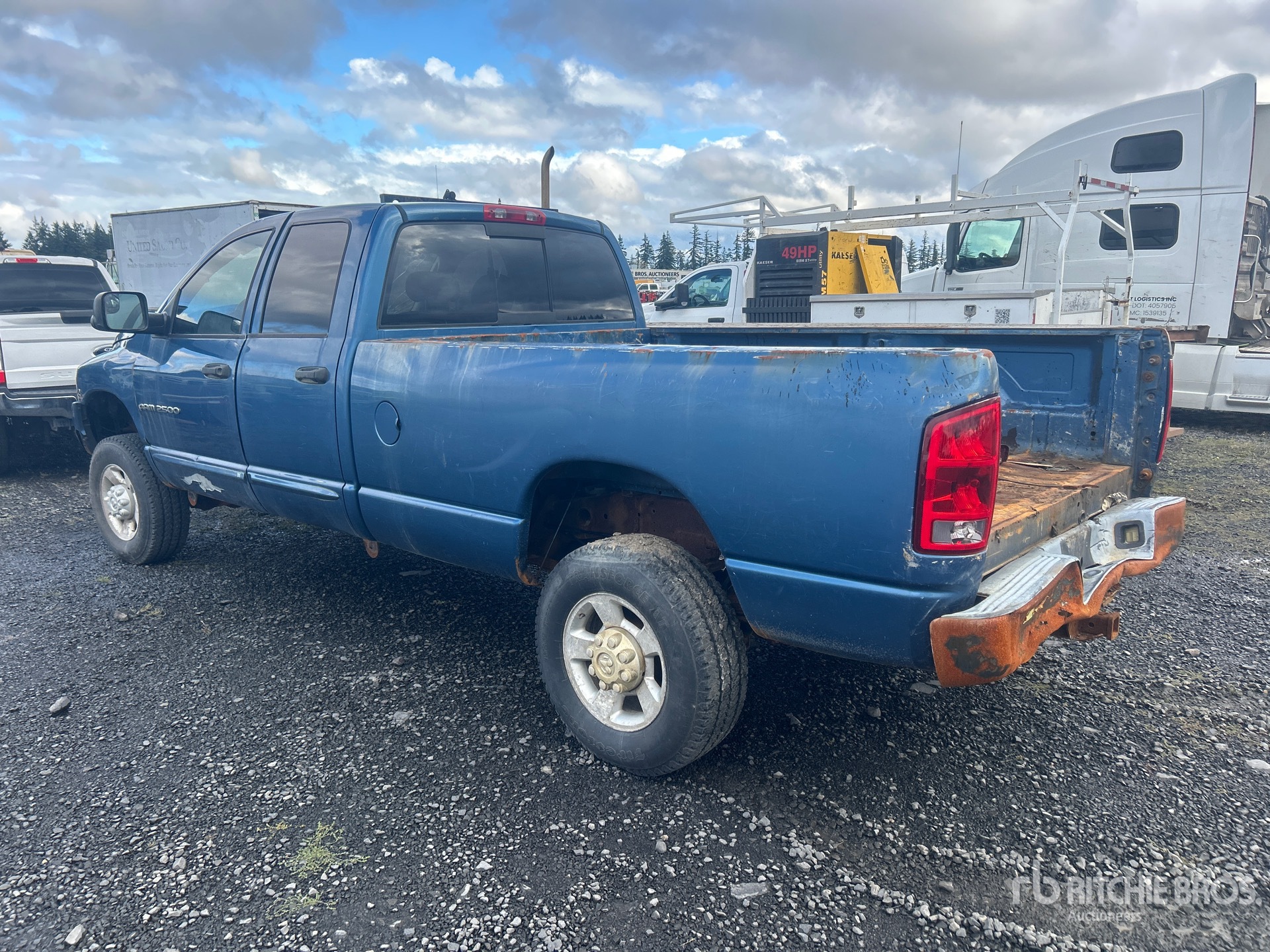 General Appearance with Picture, Left Rear Corner