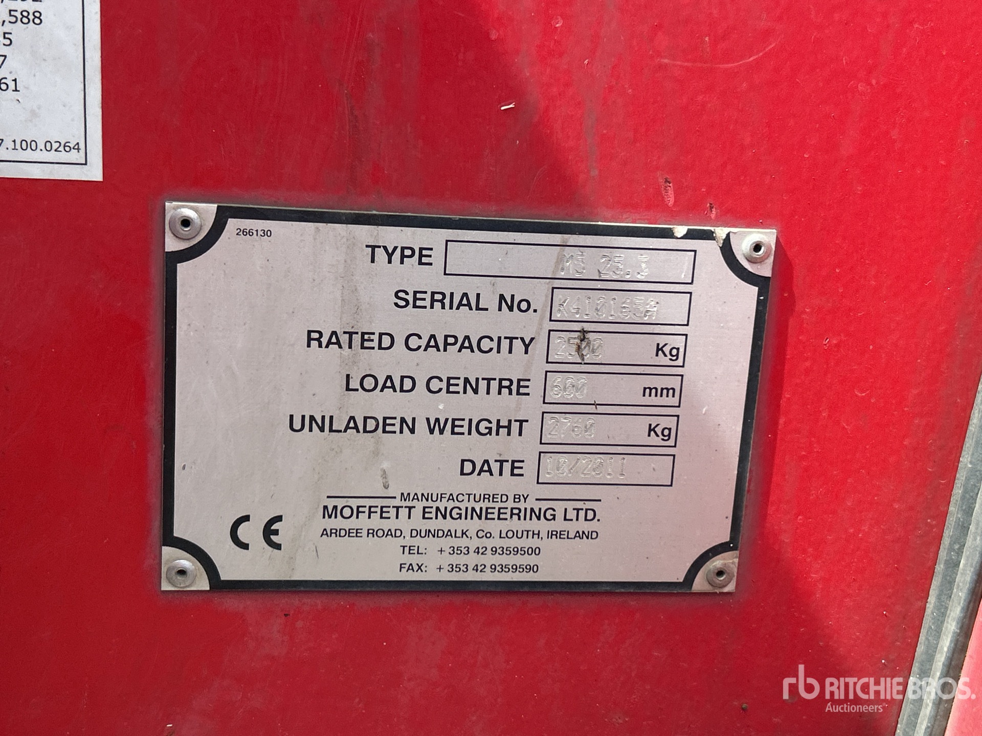 General Appearance with Seriennummer / FIN