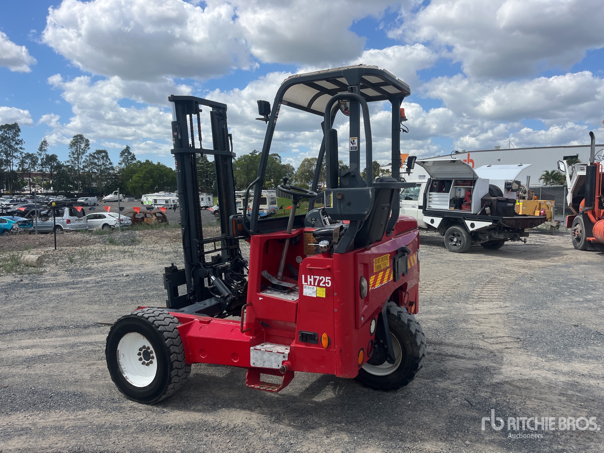 General Appearance with Picture, Left Rear Corner