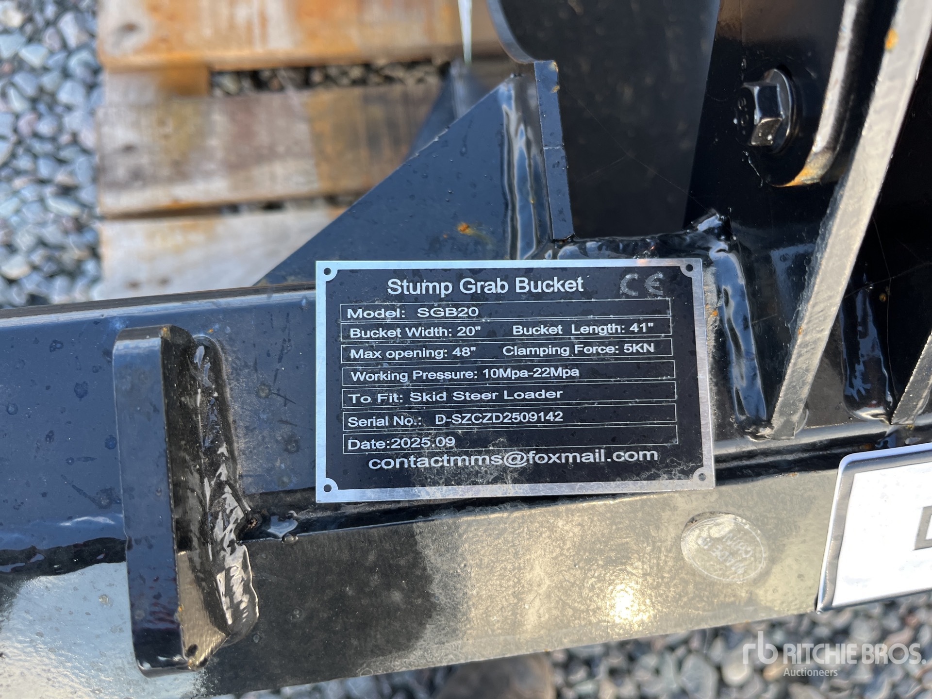 General Appearance with N.º de serie/VIN