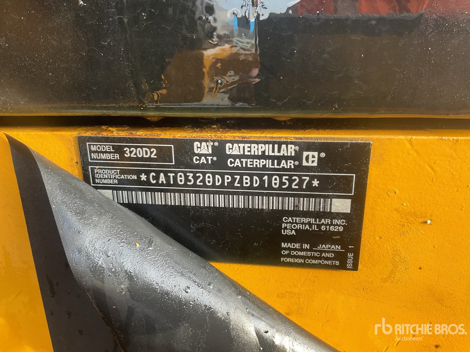 General Appearance with N.º de serie/VIN