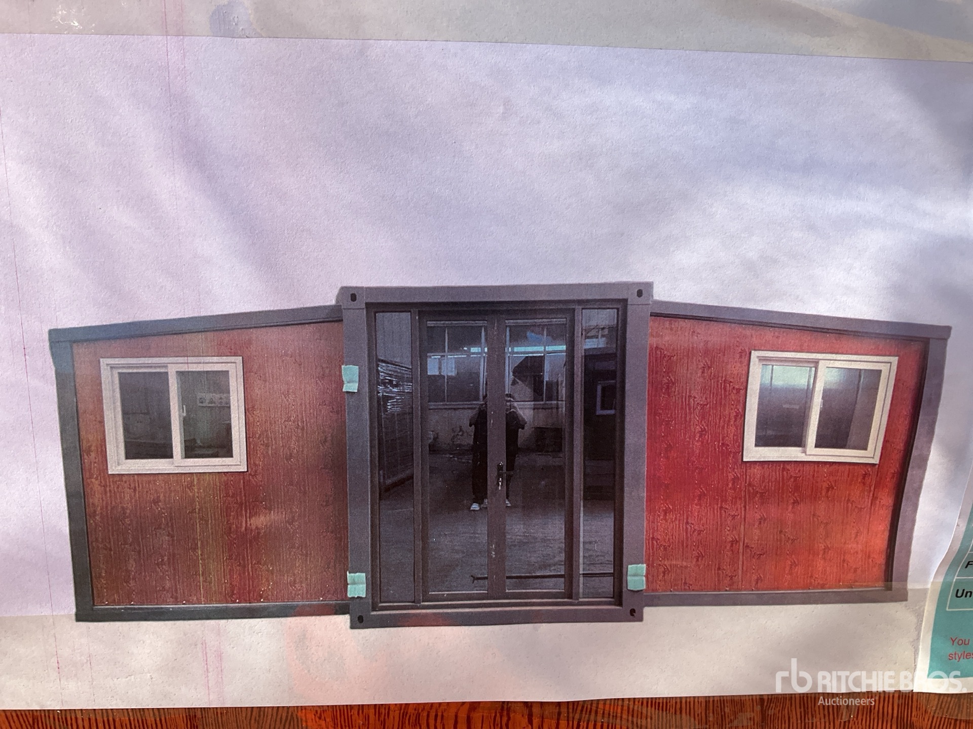 General Appearance with Picture, Left Front Corner