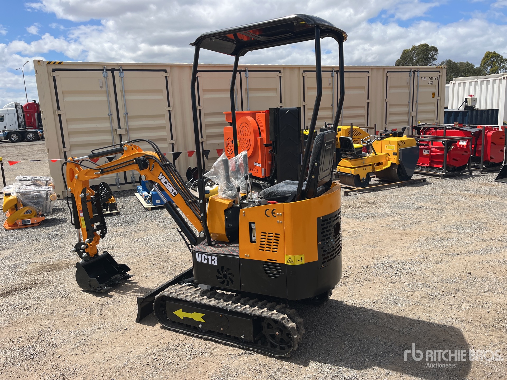 General Appearance with Picture, Left Rear Corner