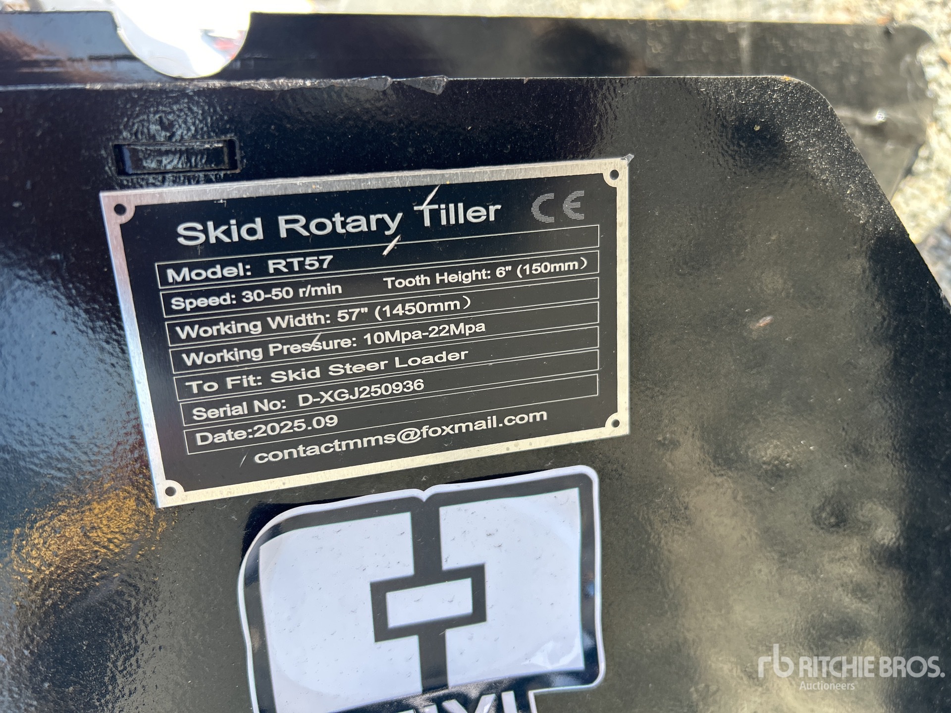 General Appearance with N.º de serie/VIN