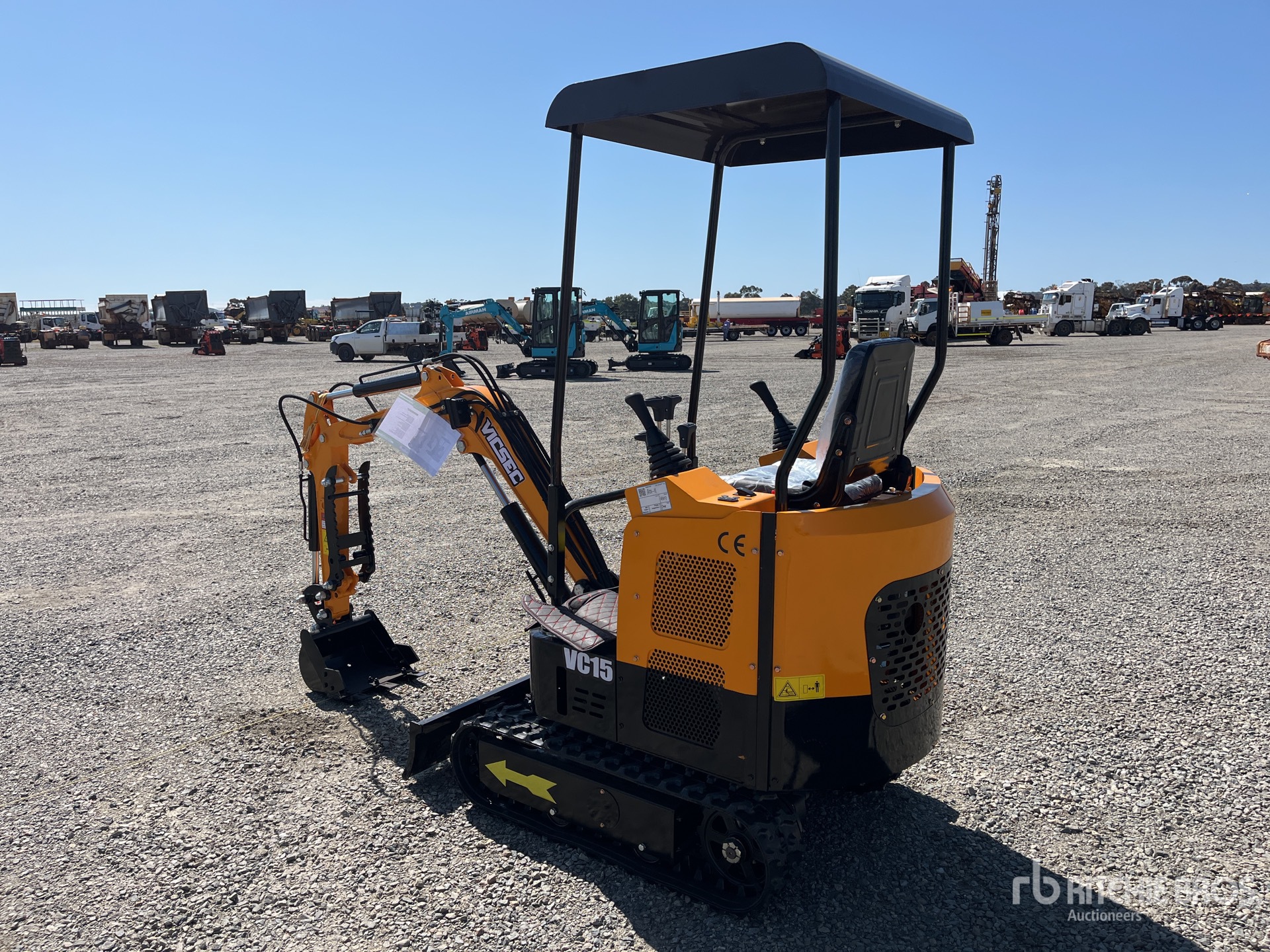 General Appearance with Picture, Left Rear Corner