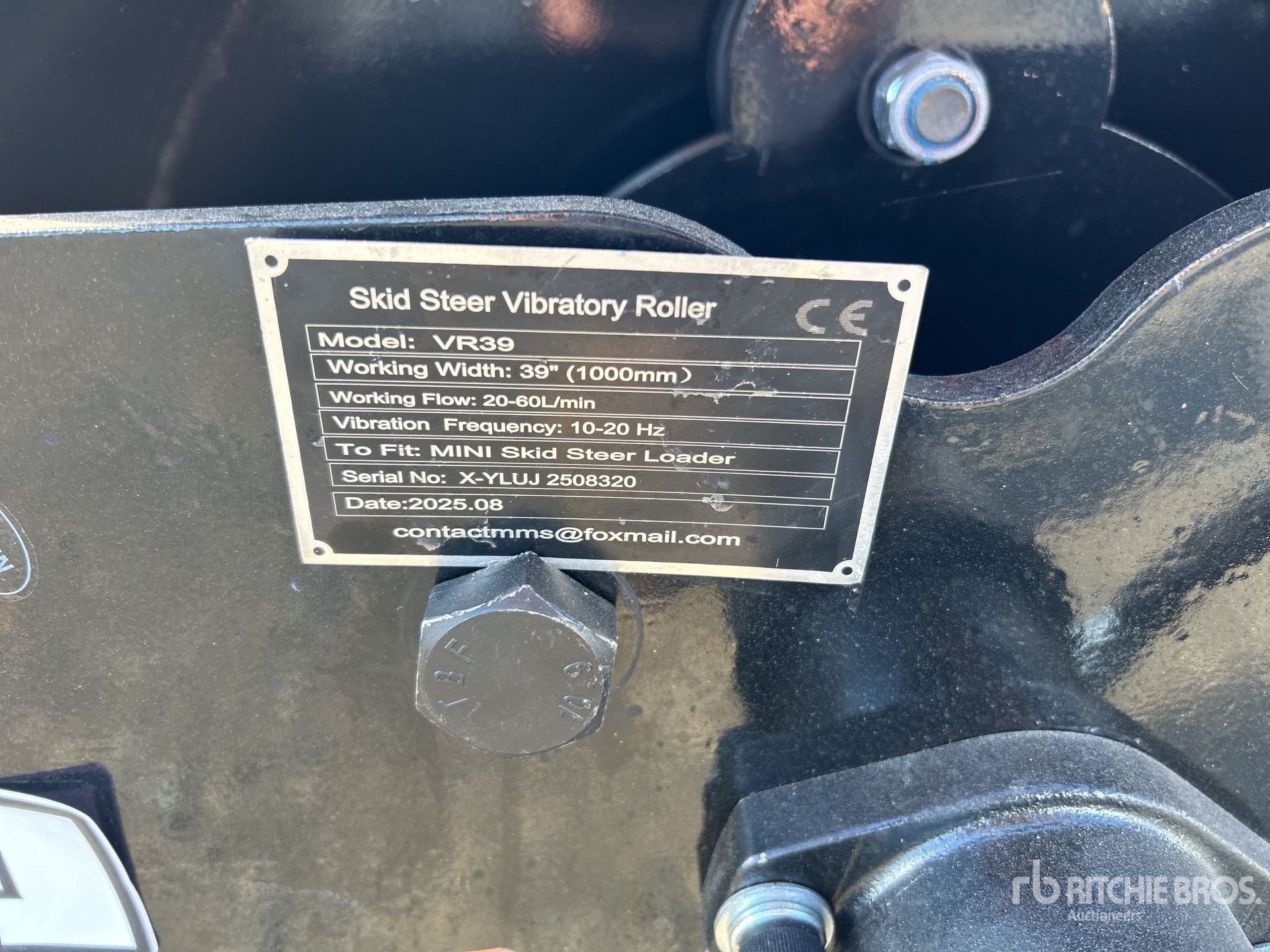 General Appearance with N.º de serie/VIN