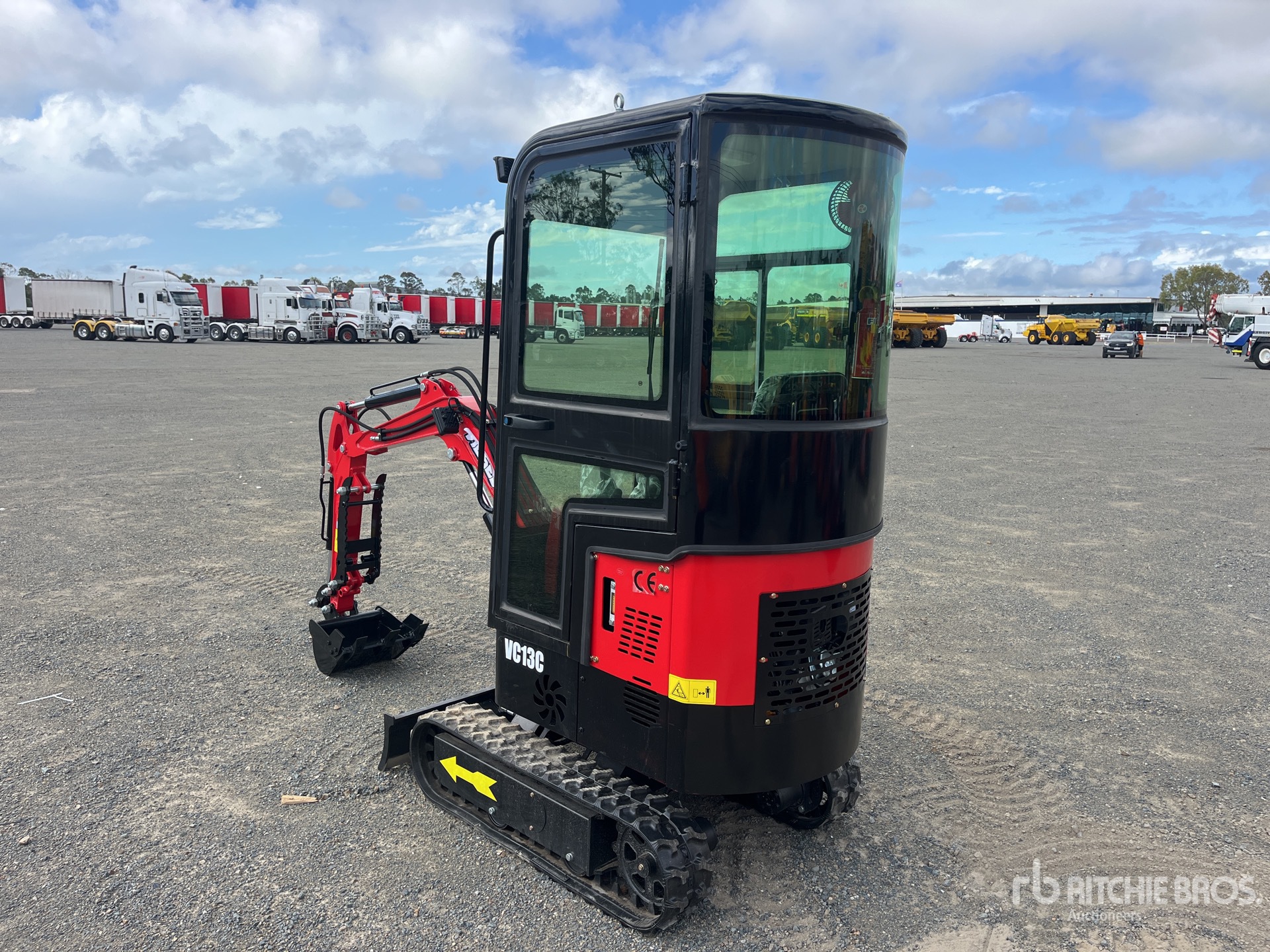 General Appearance with Picture, Left Rear Corner