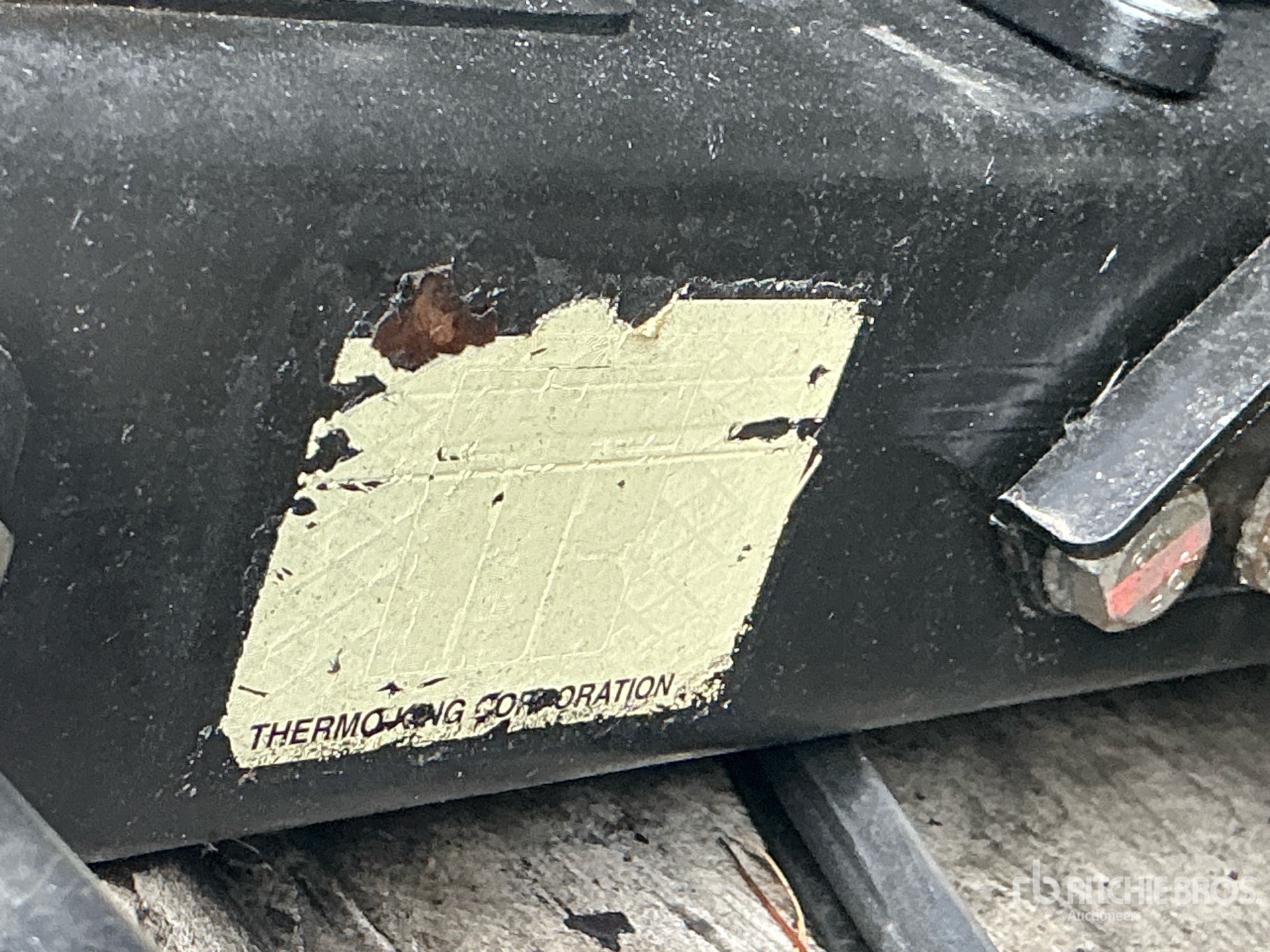 General Appearance with Refrigeration Unit Serial Number