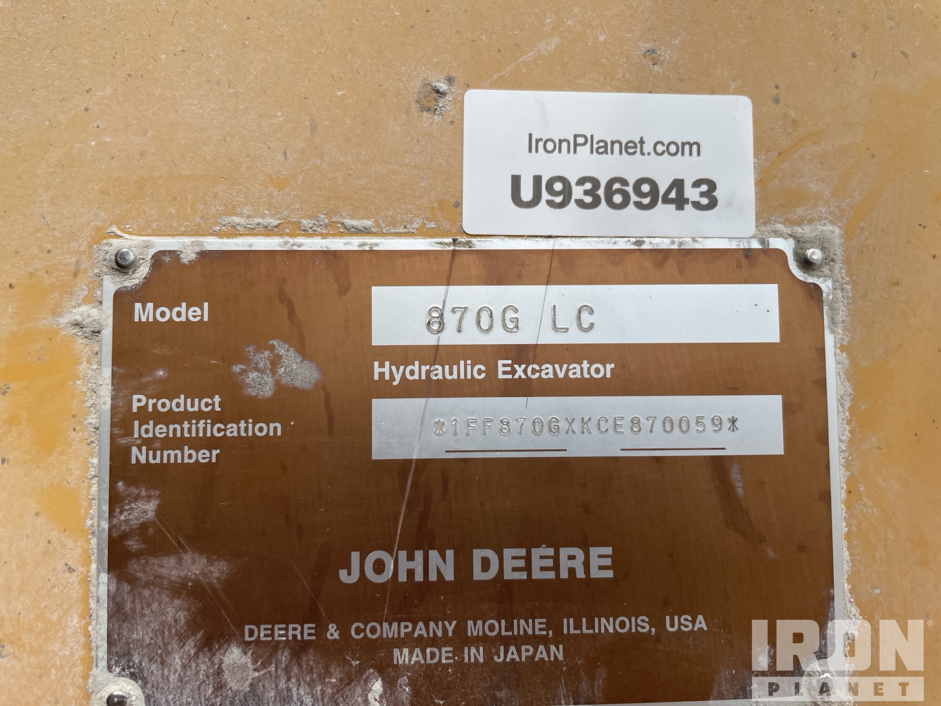 General Appearance with Seriennummer / FIN