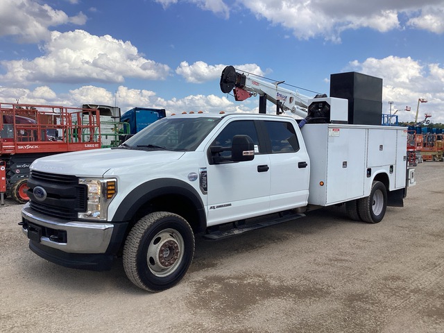 2019 Ford F-550 XL 4x4 Crew Cab Service Truck 2019 Ford F-550 XL 4x4 Crew Cab Service Truck