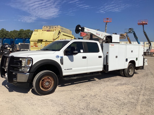 2019 Ford F-550 XL 4x4 Crew Cab Service Truck