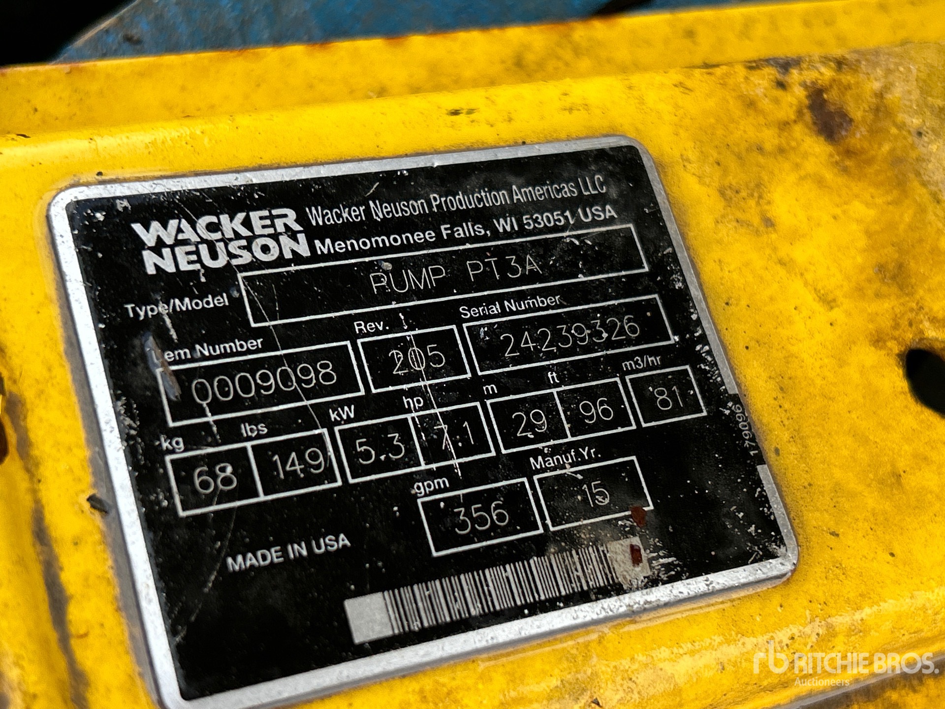 General Appearance with Seriennummer / FIN