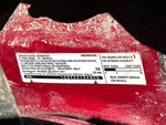 Engine with Emission Certification Label