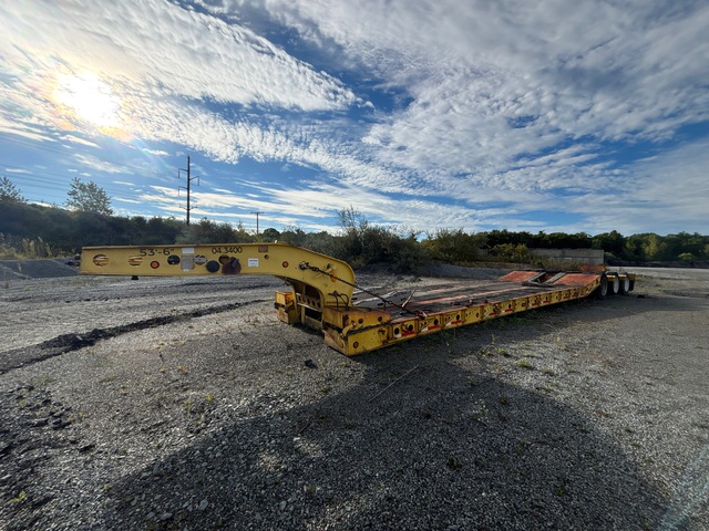 1997 Fontaine 503T1CNGB 50 ton Tri/A Removable Gooseneck Lowboy Trailer