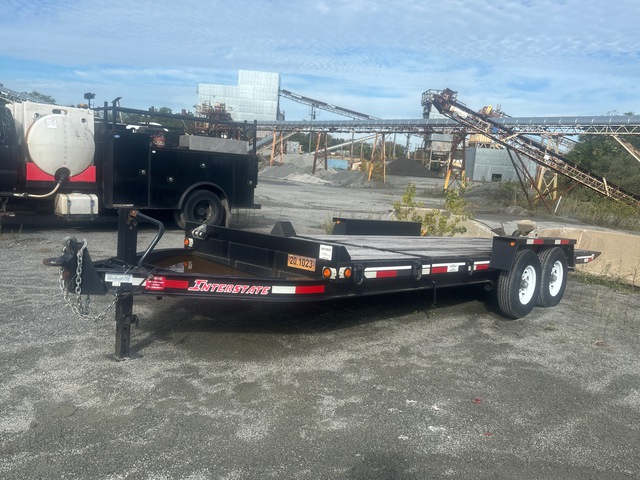 2020 Interstate 7364 lb 18 ft T/A Tilt Deck Trailer