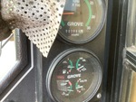 Upper Control Station with Hour Meter Reading