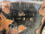 General Appearance with Second Serial Number/VIN Photo