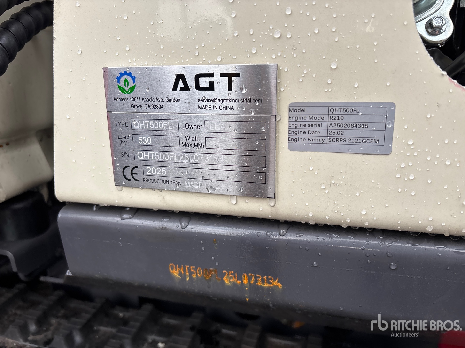 General Appearance with Seriennummer / FIN