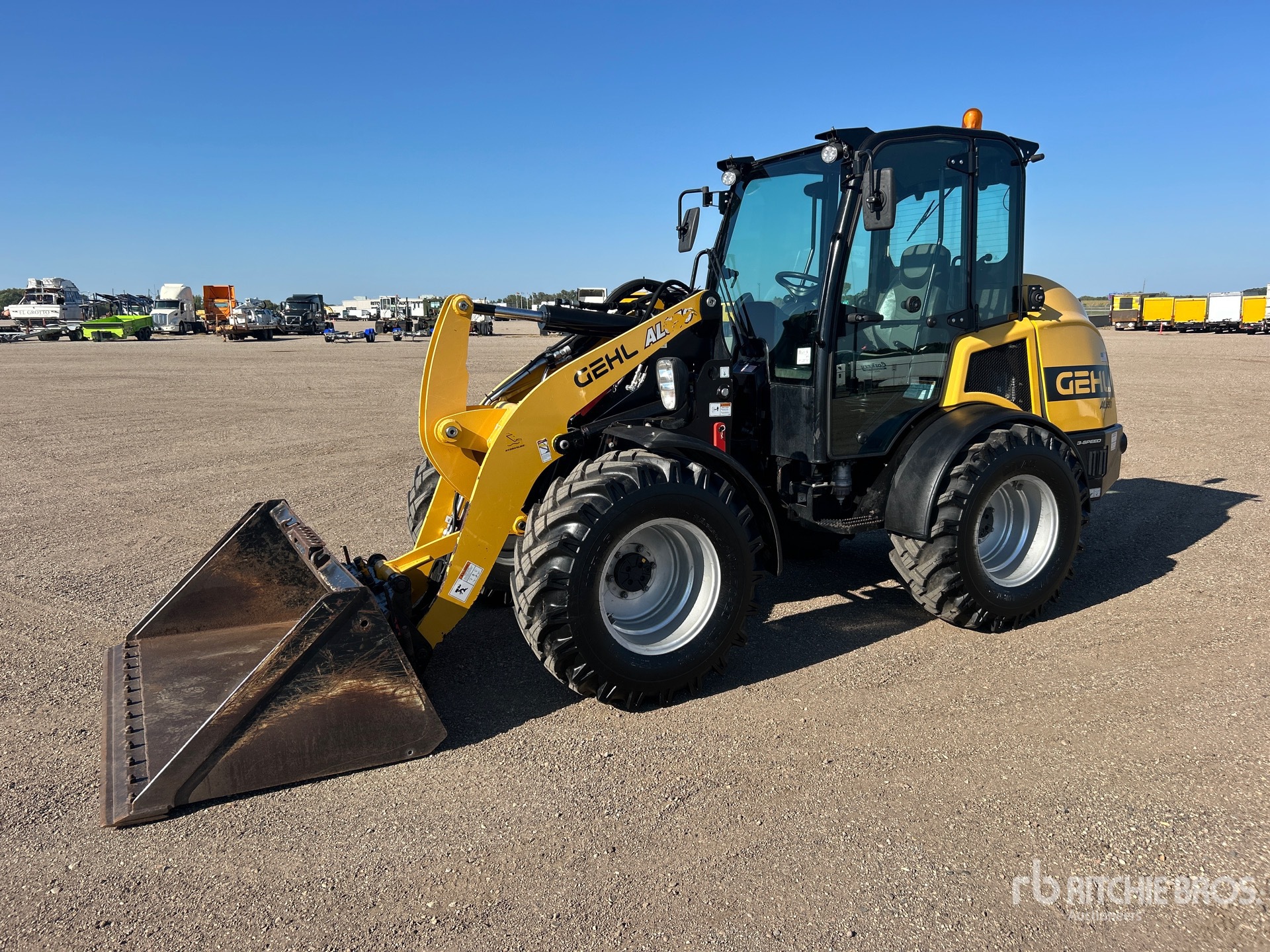CARGADOR FRONTAL GEHL AL650