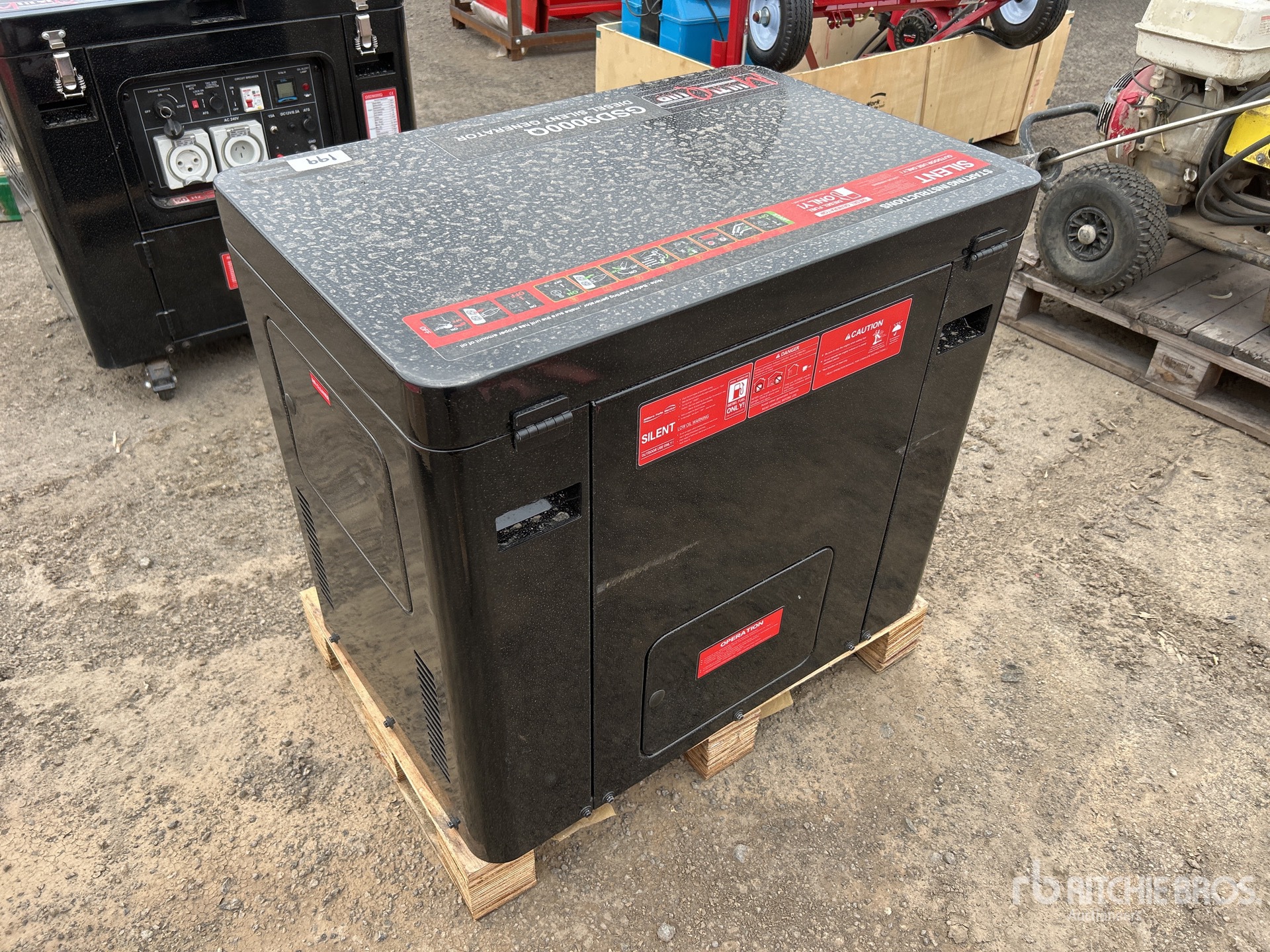 General Appearance with Picture, Left Rear Corner